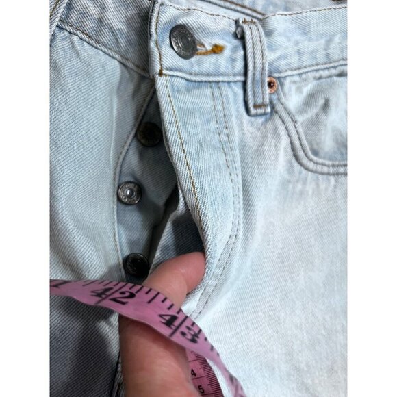 Levi’s vintage button fly made in USA jeans mens size 28x36 - Picture 6 of 9